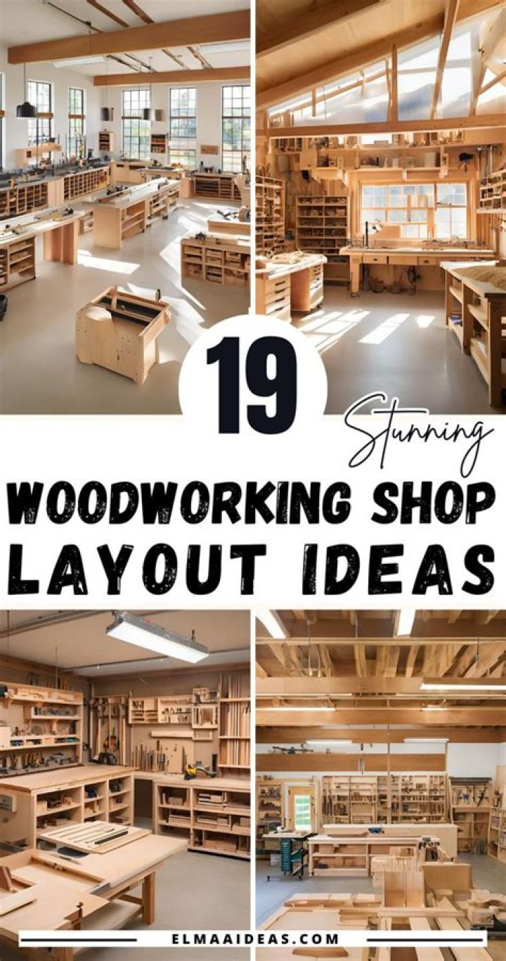 How do you layout a wood shop?