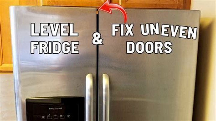 How do you level a Frigidaire dishwasher?