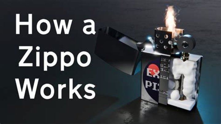How do you light a new Zippo lighter?
