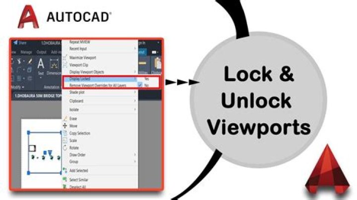 How do you lock dimensions in AutoCAD?