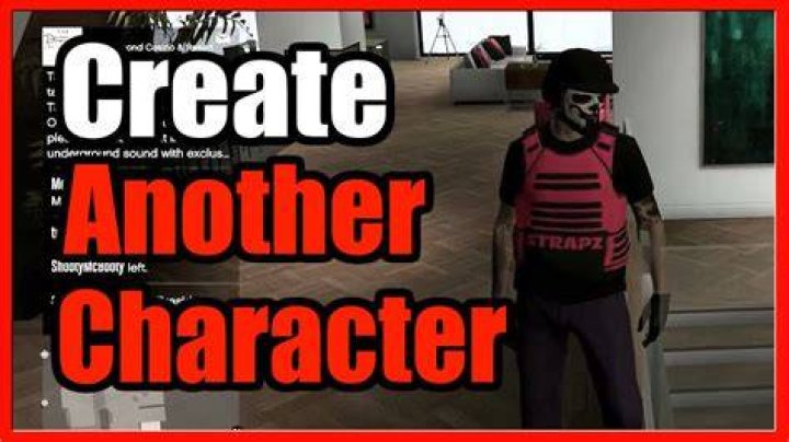 How do you make a new GTA Online character?