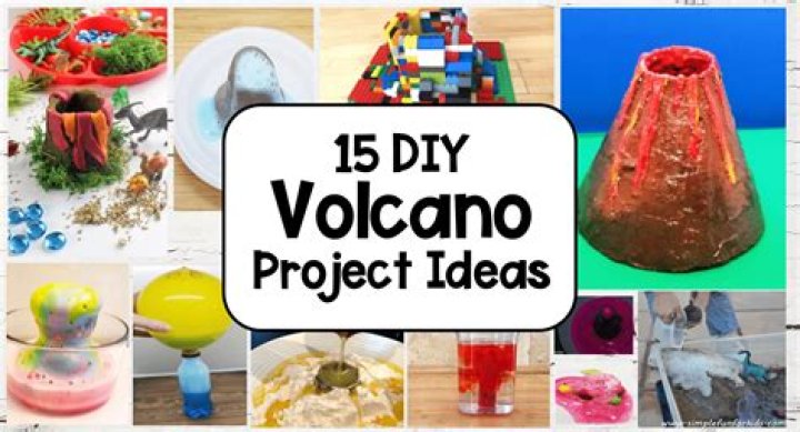 How do you make a volcano out of a cup?