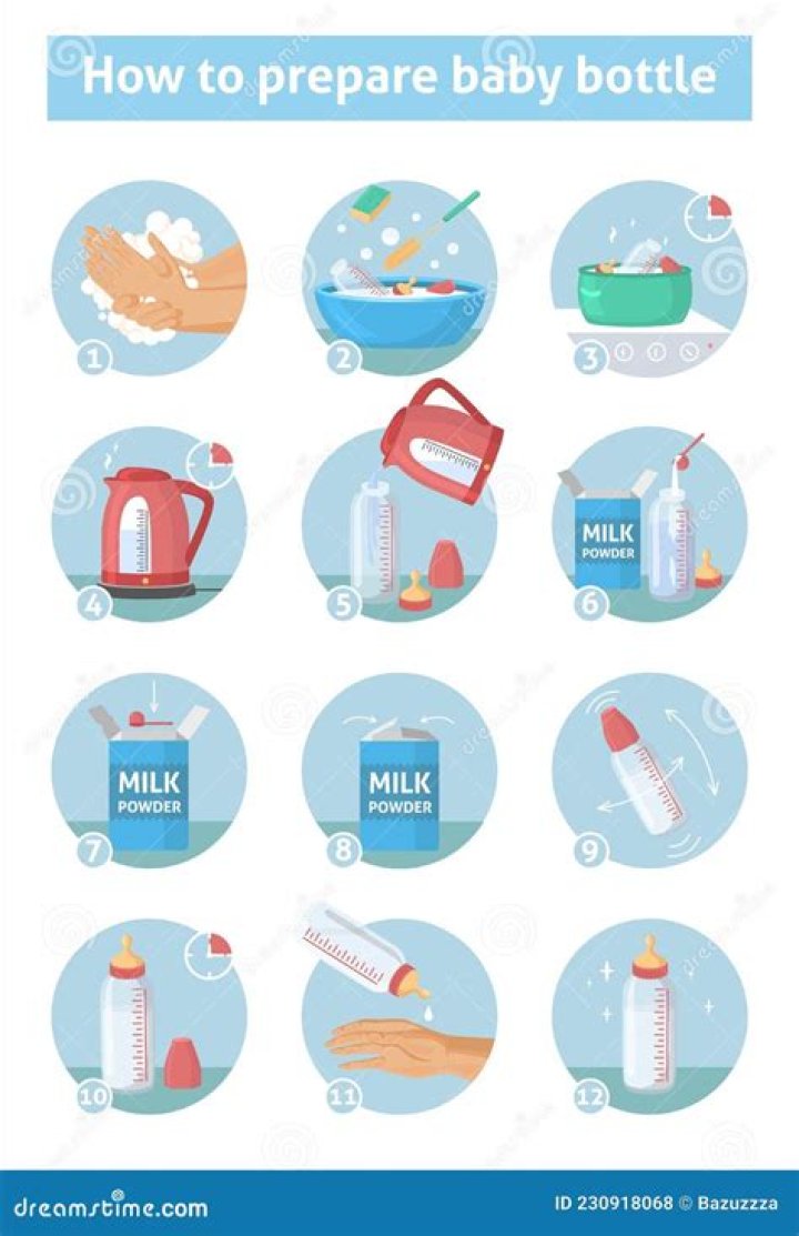 How do you make bottle feeding at home?