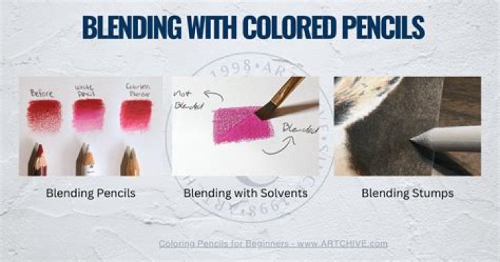 How do you make colored pencils smooth?