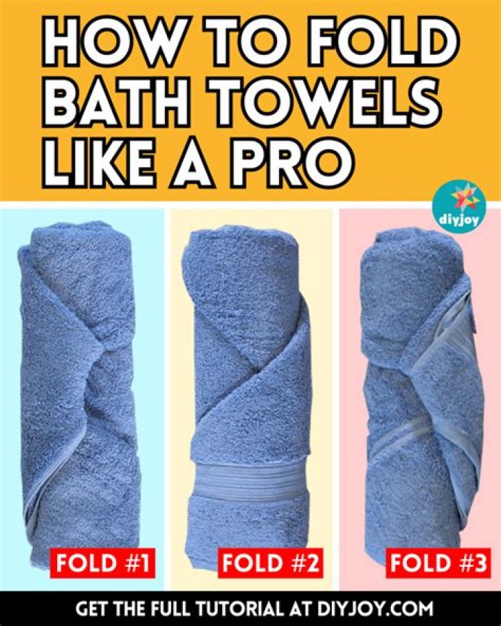How do you make fancy fold towels?