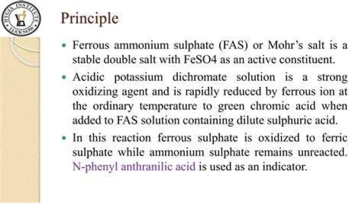 How do you make Ferrous ammonium sulphate solution?