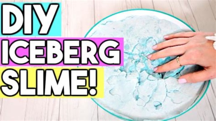 How do you make iceberg slime fast?