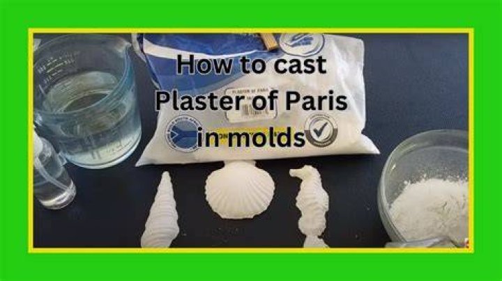 How do you make plaster of Paris waterproof?