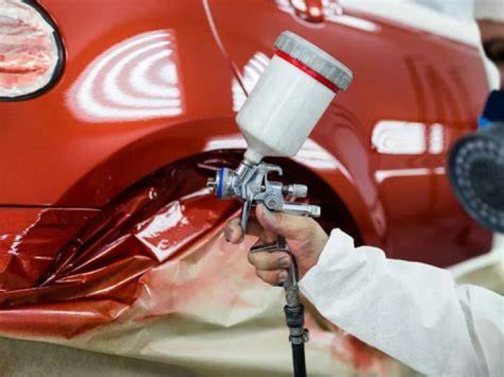 How do you paint unpainted car parts?