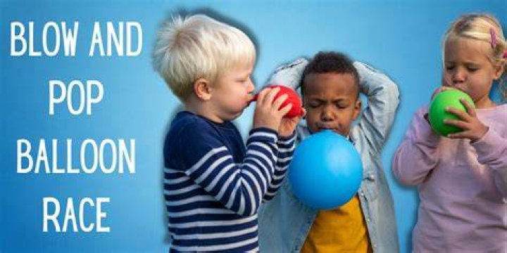 How do you pop a balloon safely?