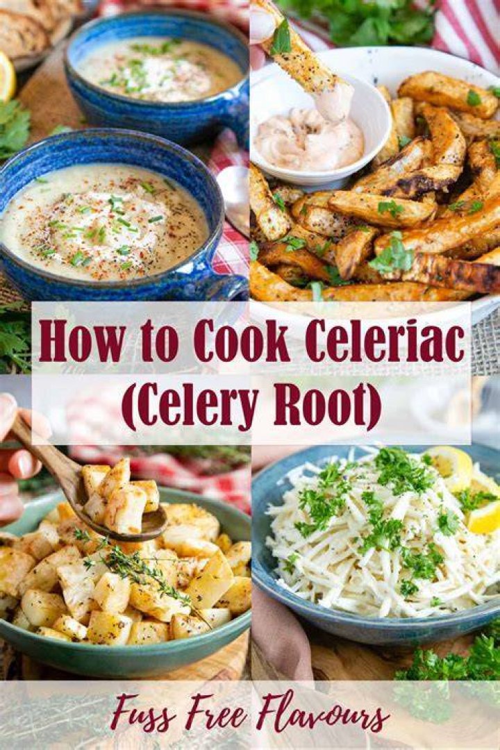 How do you prepare celeriac root?