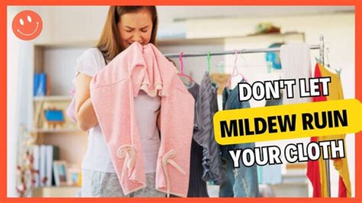 How do you prevent mildew on clothes?