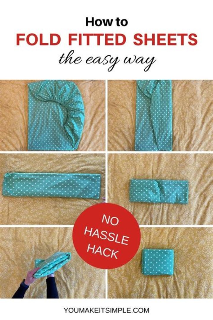 How do you put on a fitted sheet?