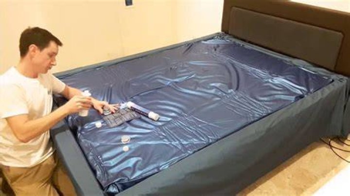 How do you put water in a waterbed?