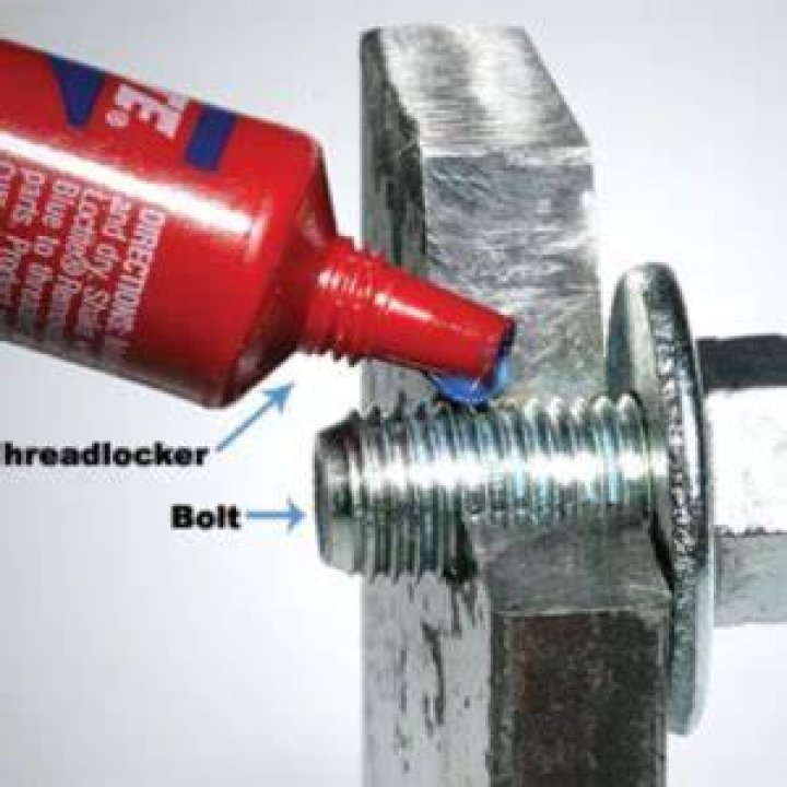 How do you remove Loctite bolts?