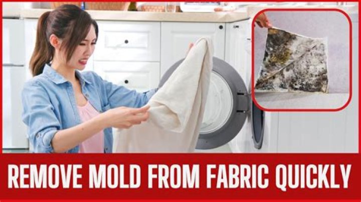 How do you remove Mould from material?