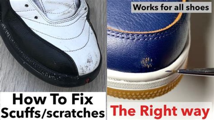 How do you remove scuff marks from pavers?