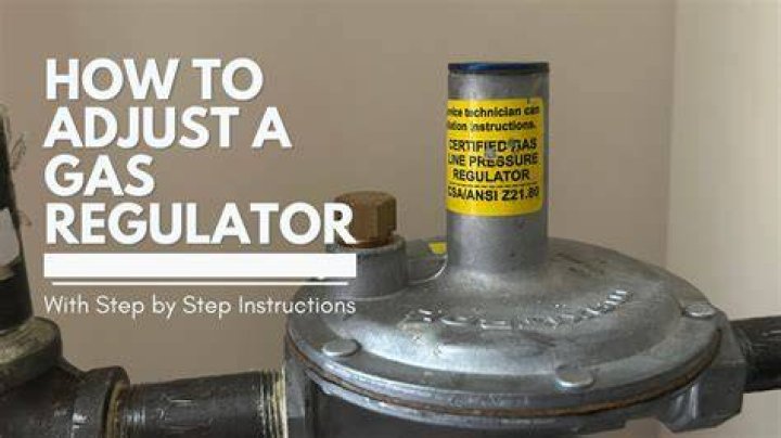 How do you reset a gas regulator?