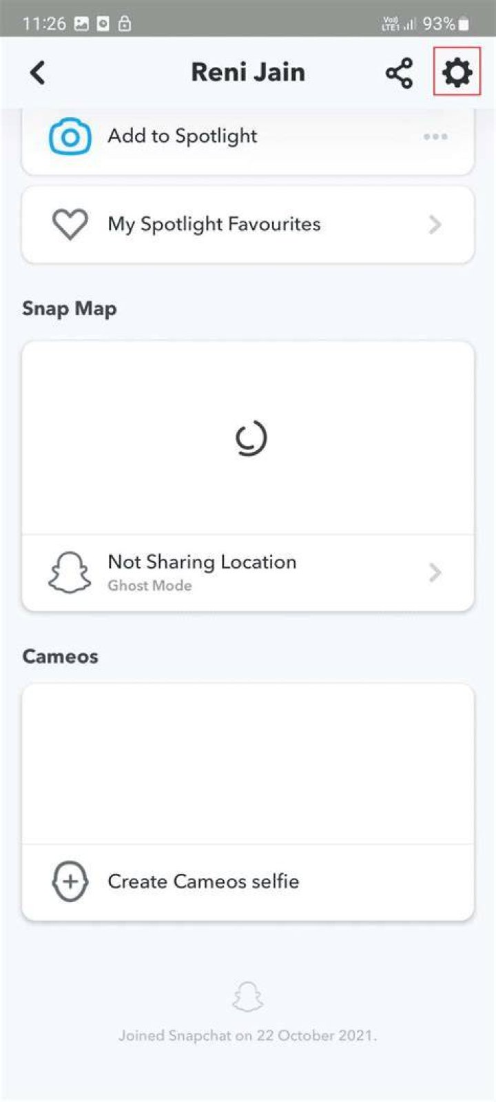 How do you reset quick add on Snapchat?