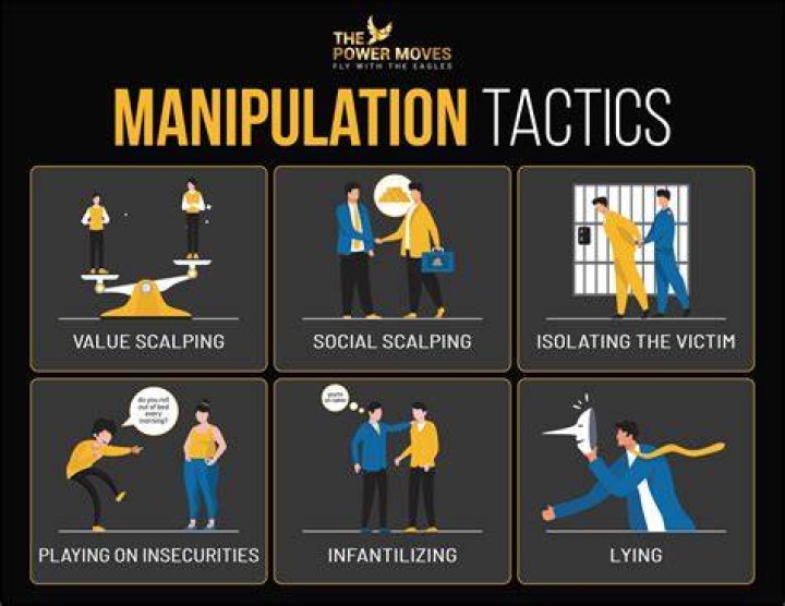 How do you respond to a manipulative person?