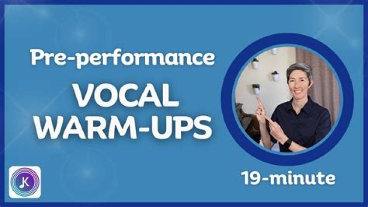 How do you rest your voice before a performance?