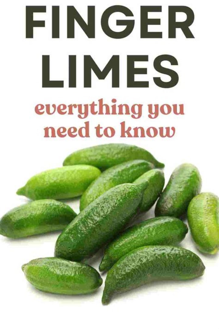 How do you serve finger limes?