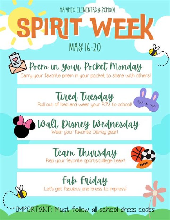 How do you show school spirit?