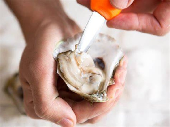 How do you shuck a clam without a clam knife?