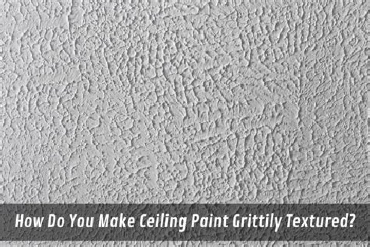 How do you smooth textured ceilings?