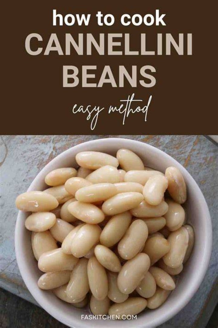 How do you soak cannellini beans?