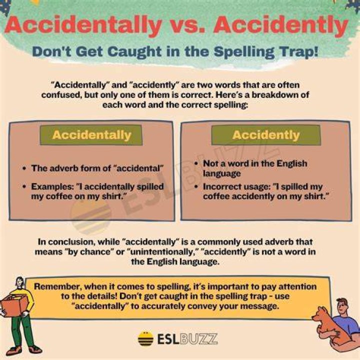 How do you spell accidentally UK?