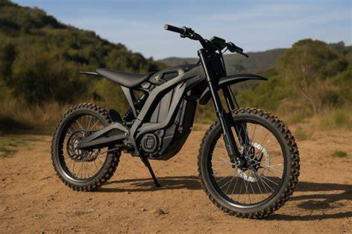 How do you start a dirt bike with an electric start?