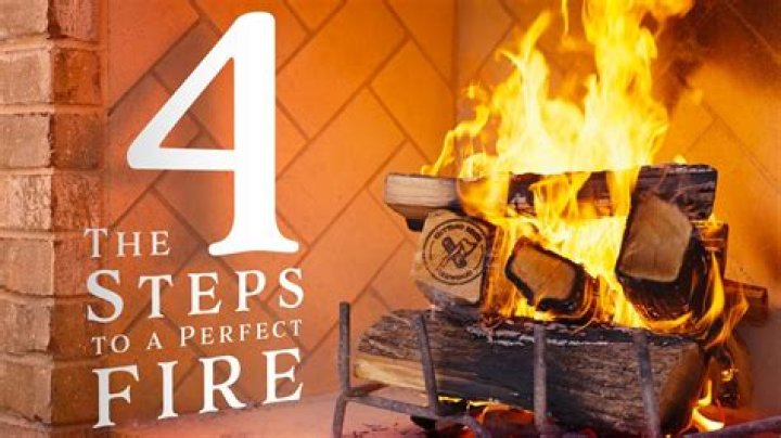 How do you start a fire in a fireplace insert?