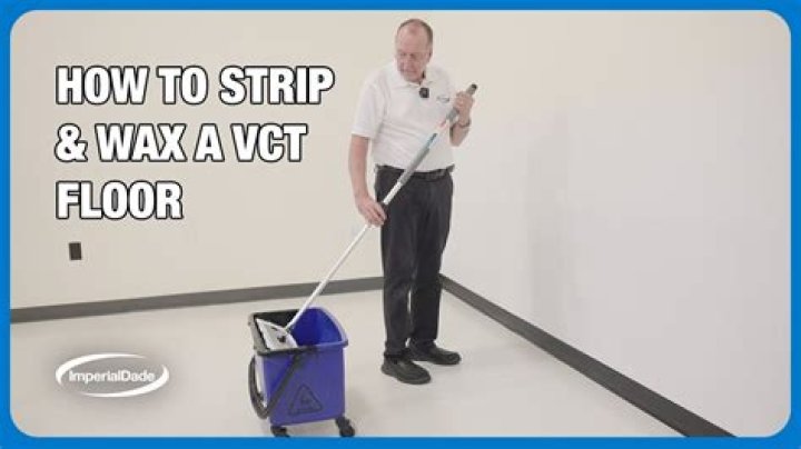 How do you strip and wax?