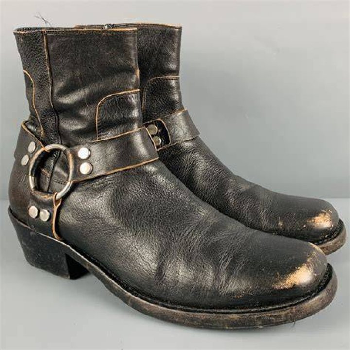 How do you take care of distressed leather cowboy boots?