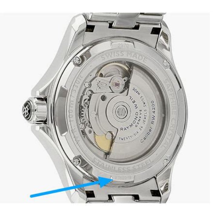 How do you take the back off a Raymond Weil watch?