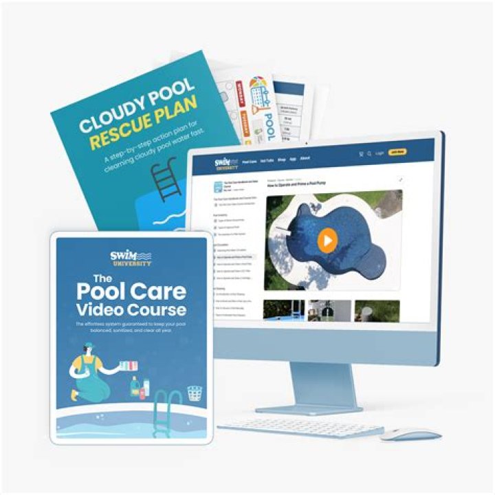 How do you tarp a pool?