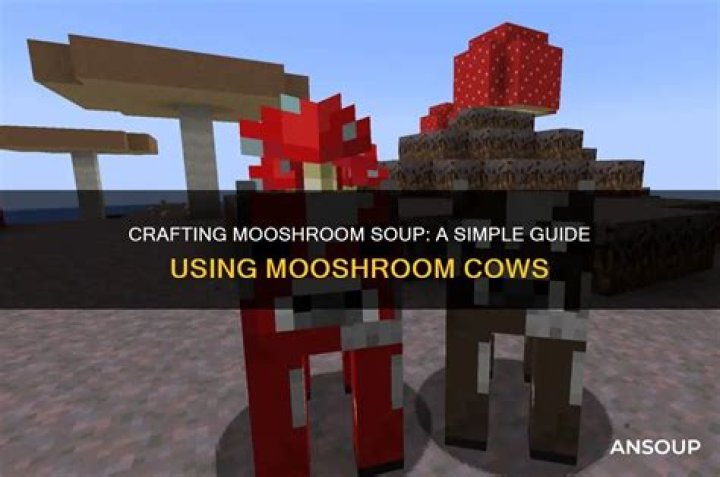 How do you turn a cow into a Mooshroom?
