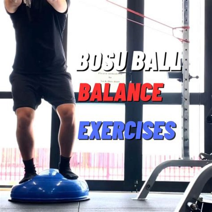 How do you use a half Bosu ball?