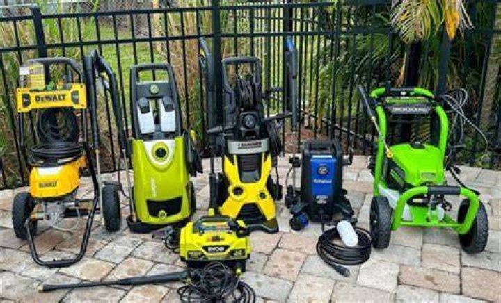 How do you use a Karcher pressure washer?