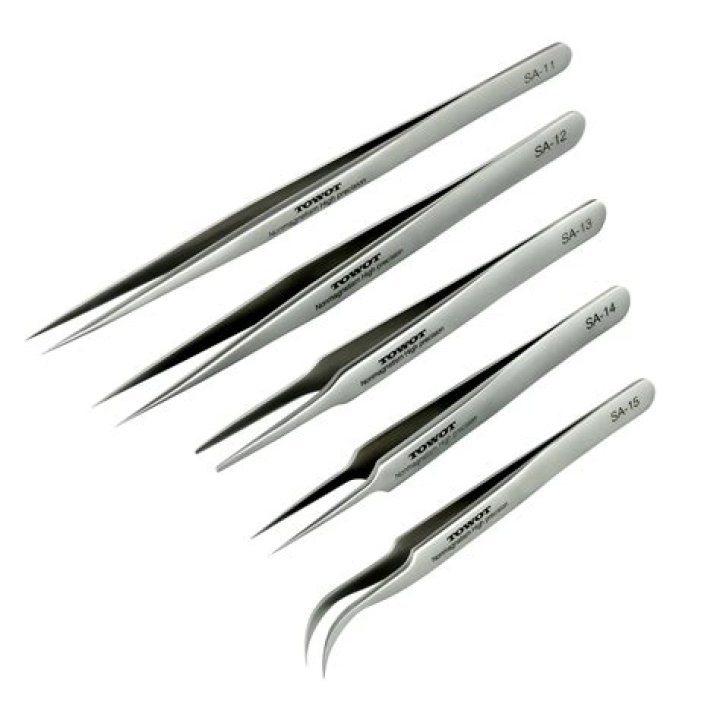 How do you use a spring tweezer?