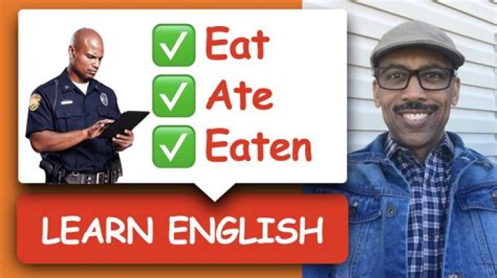 How do you use ate in a sentence?