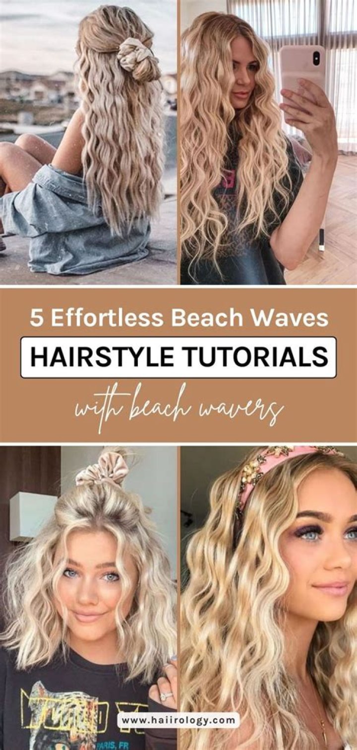 How do you use Beachwaver half up?