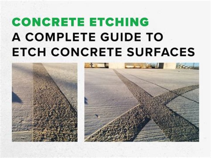 How do you use concrete etching?