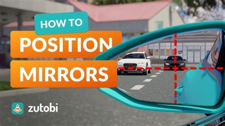 How do you use side mirrors while driving?