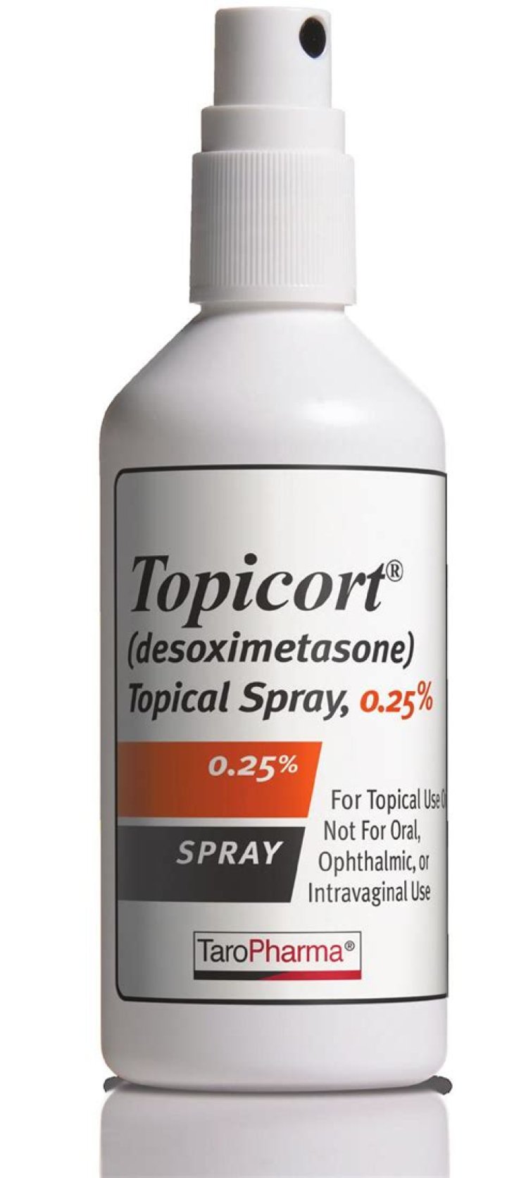 How do you use Topicort spray?