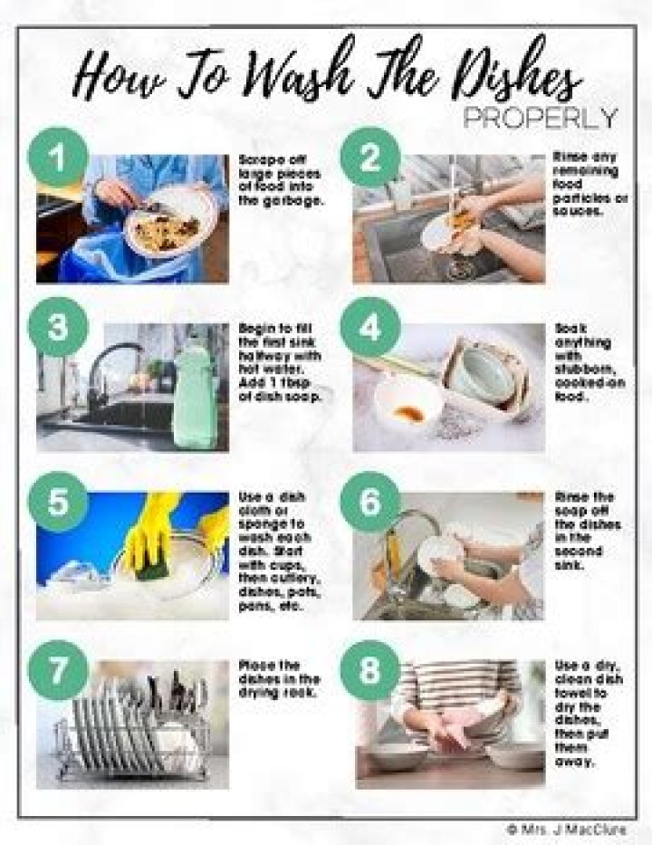 How do you wash dishes like a pro?