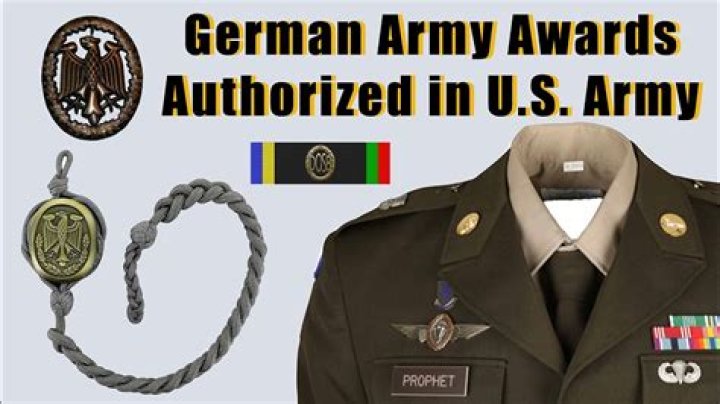 How do you wear the German Armed Forces Proficiency Badge?