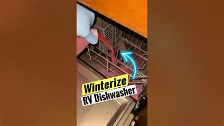 How do you winterize a Kenmore dishwasher?