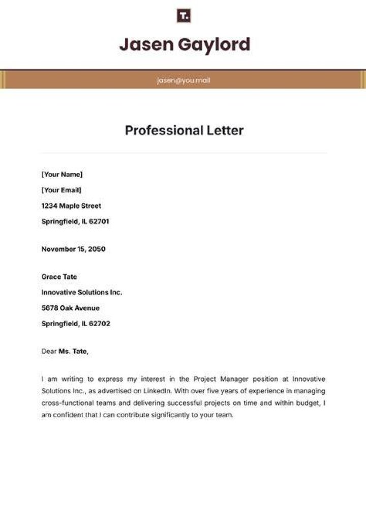 How do you write a professional letter asking for something?